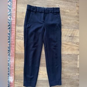 J. Crew Cameron Midnight Blue Cropped Pants